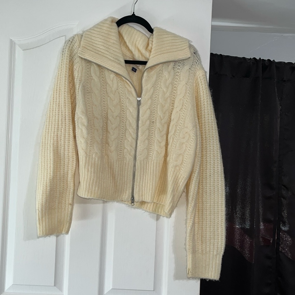 Cream sweater